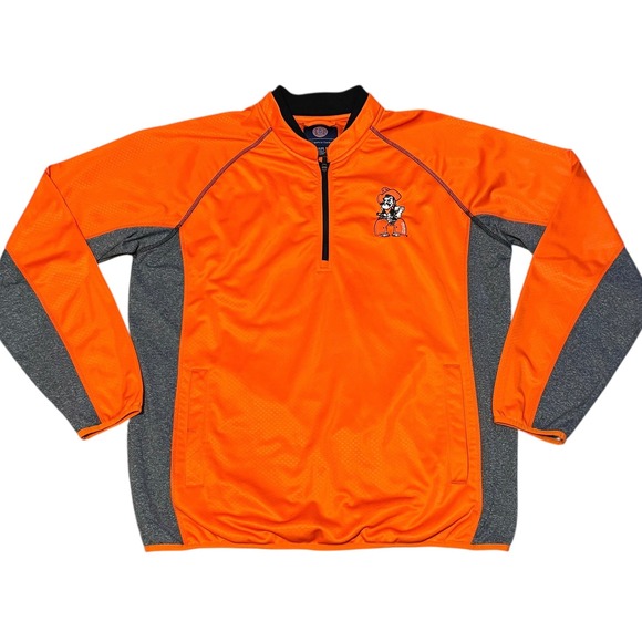 Oklahoma State Cowboys G-III Sports Carl Banks 1/4 Zip Pullover Men's Size XL - Picture 2 of 7